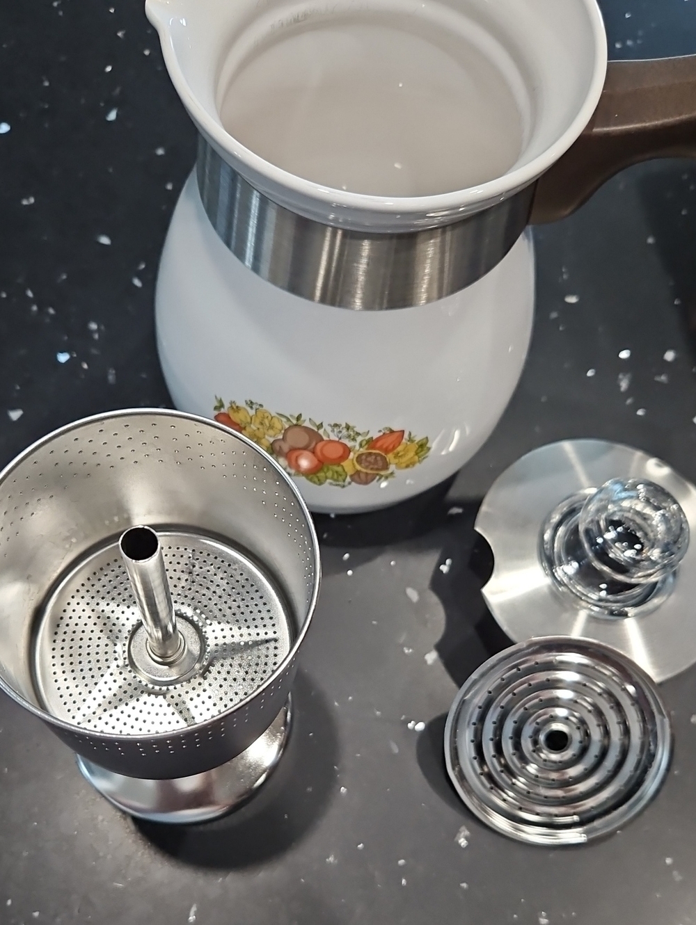 Vintage Corning Ware Percolator - Spice O'Life Design - Picture 5 of 10